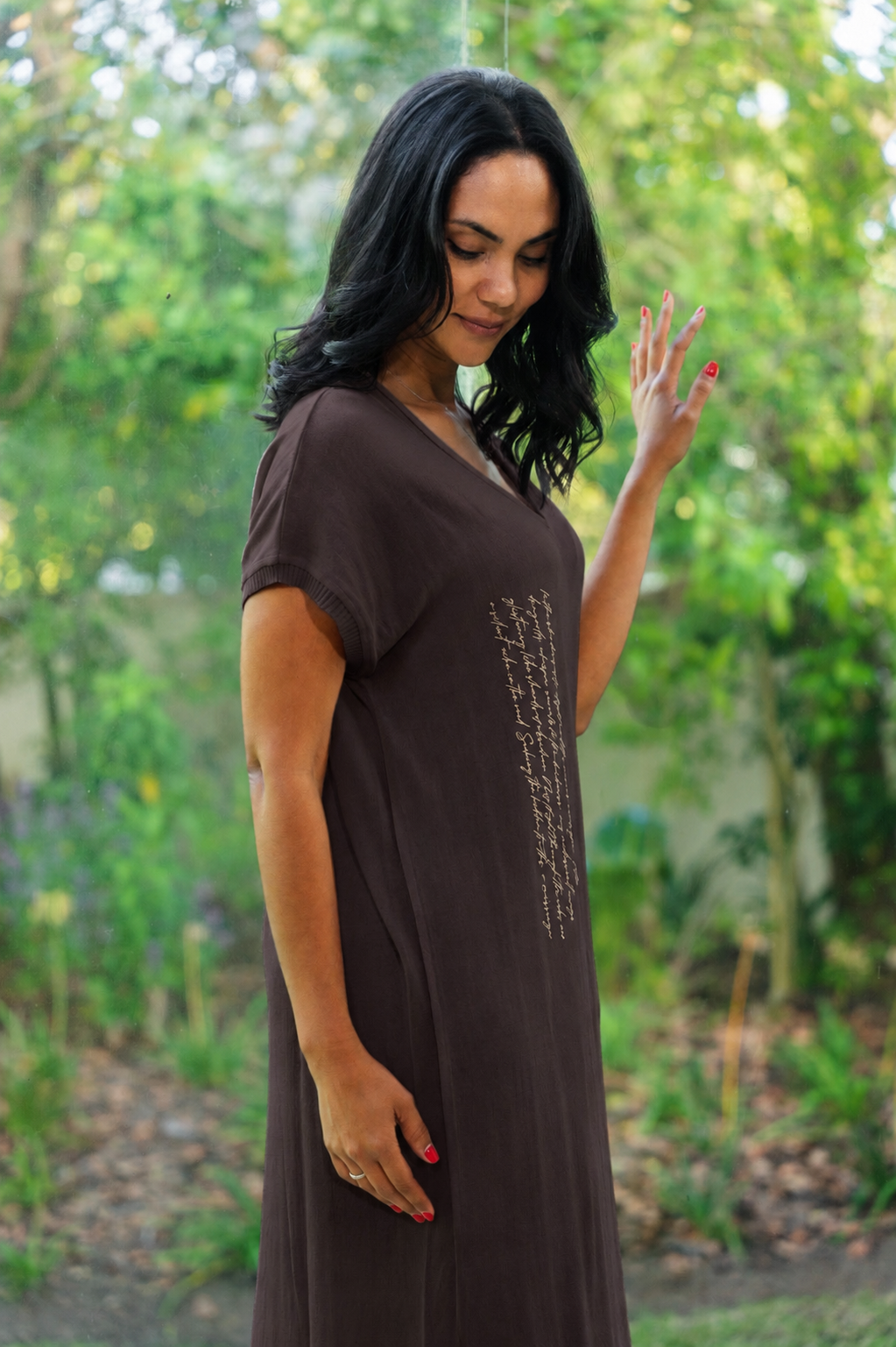 Siena Kaftan - Chocolate
