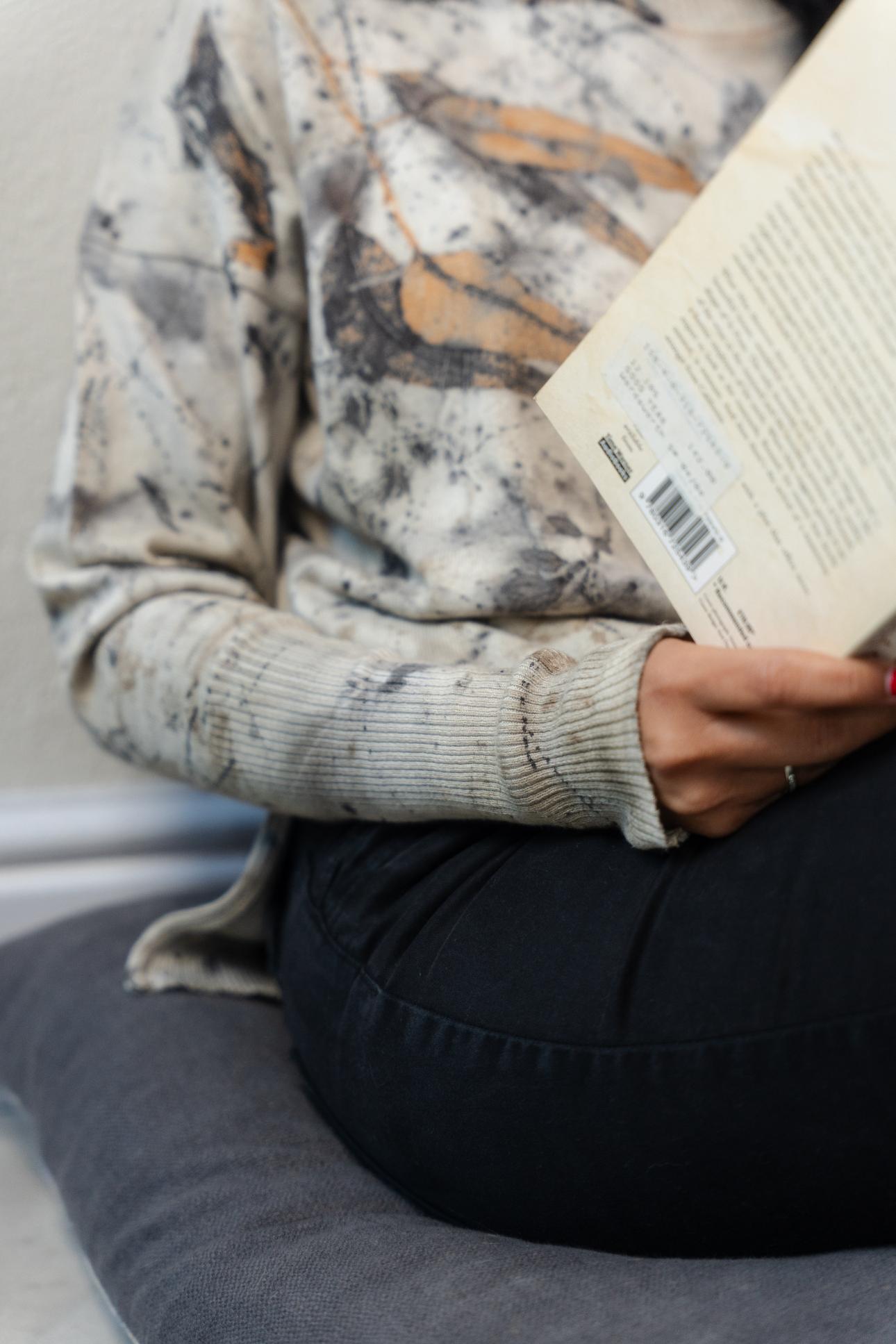 Lia Sweater - Eco Print