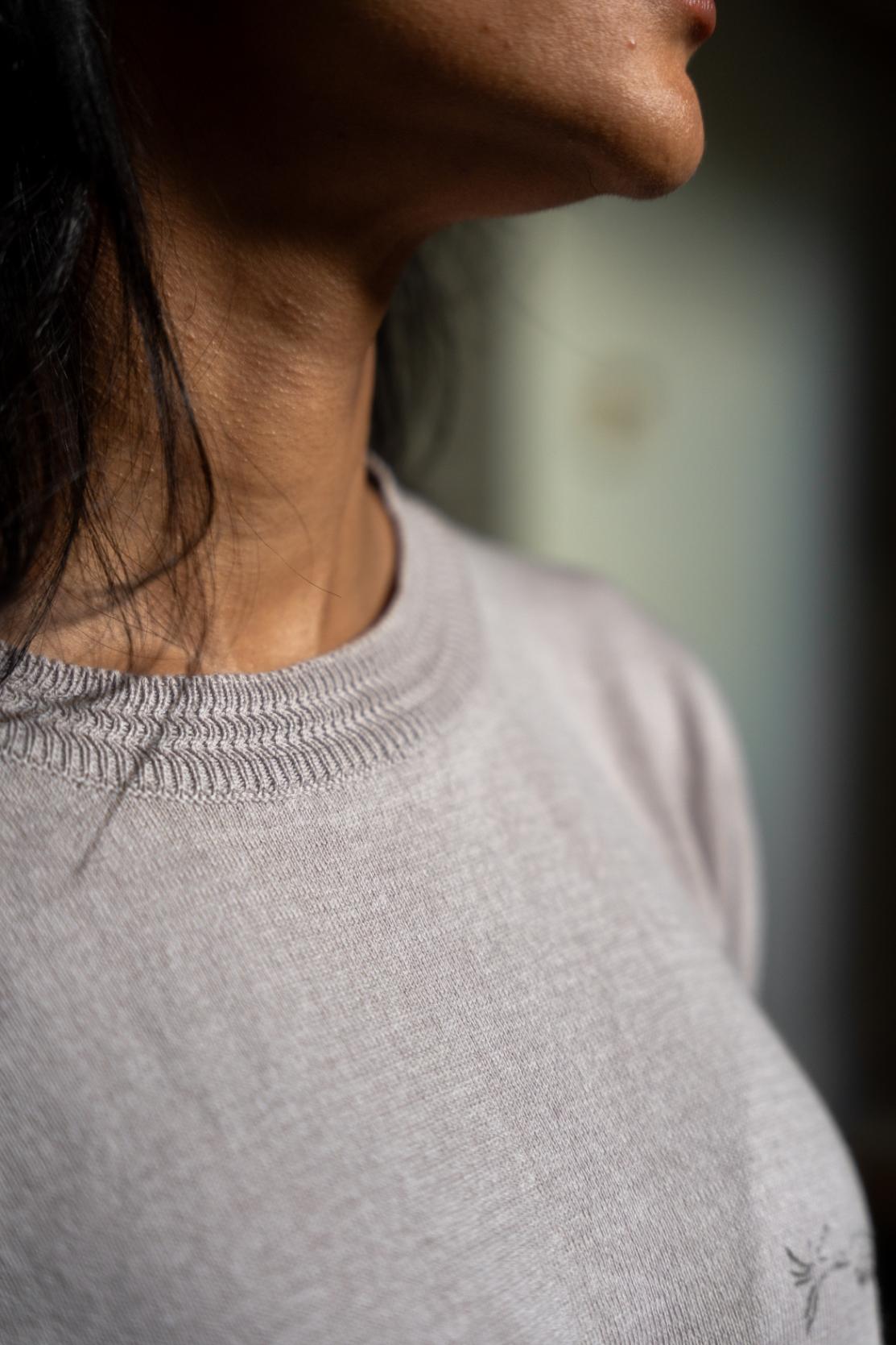 Lia Sweater - Stone Hummingbird