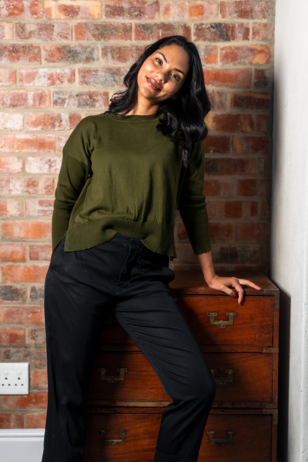 Lia Sweater - Olive