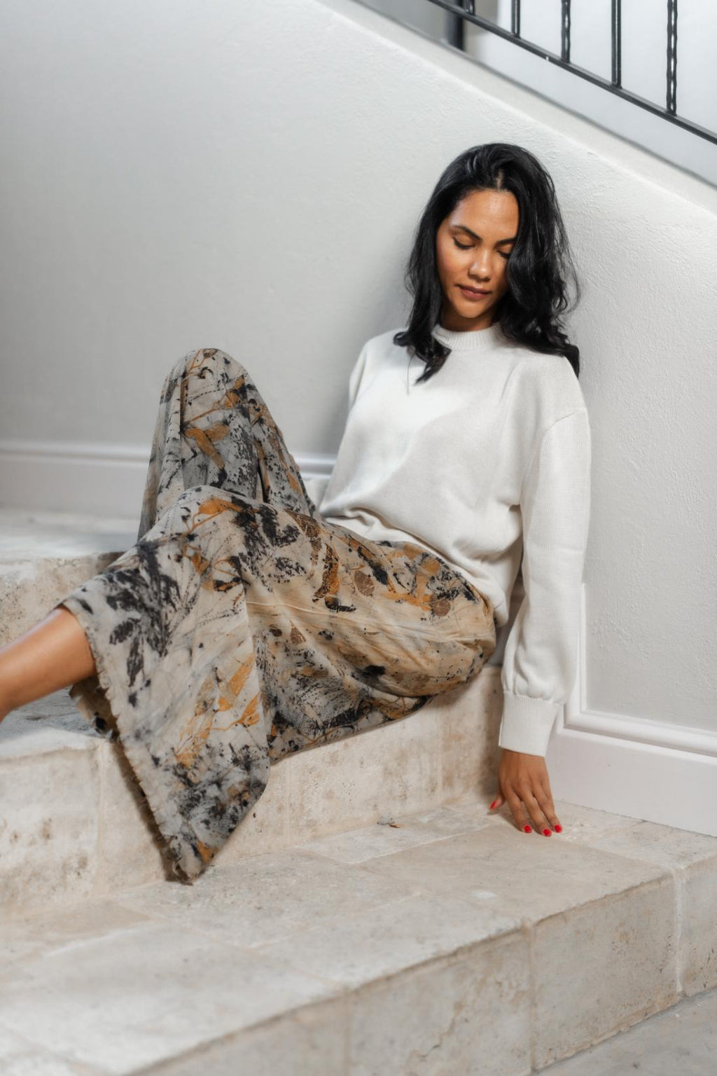 Fellini Pants - Eco Print