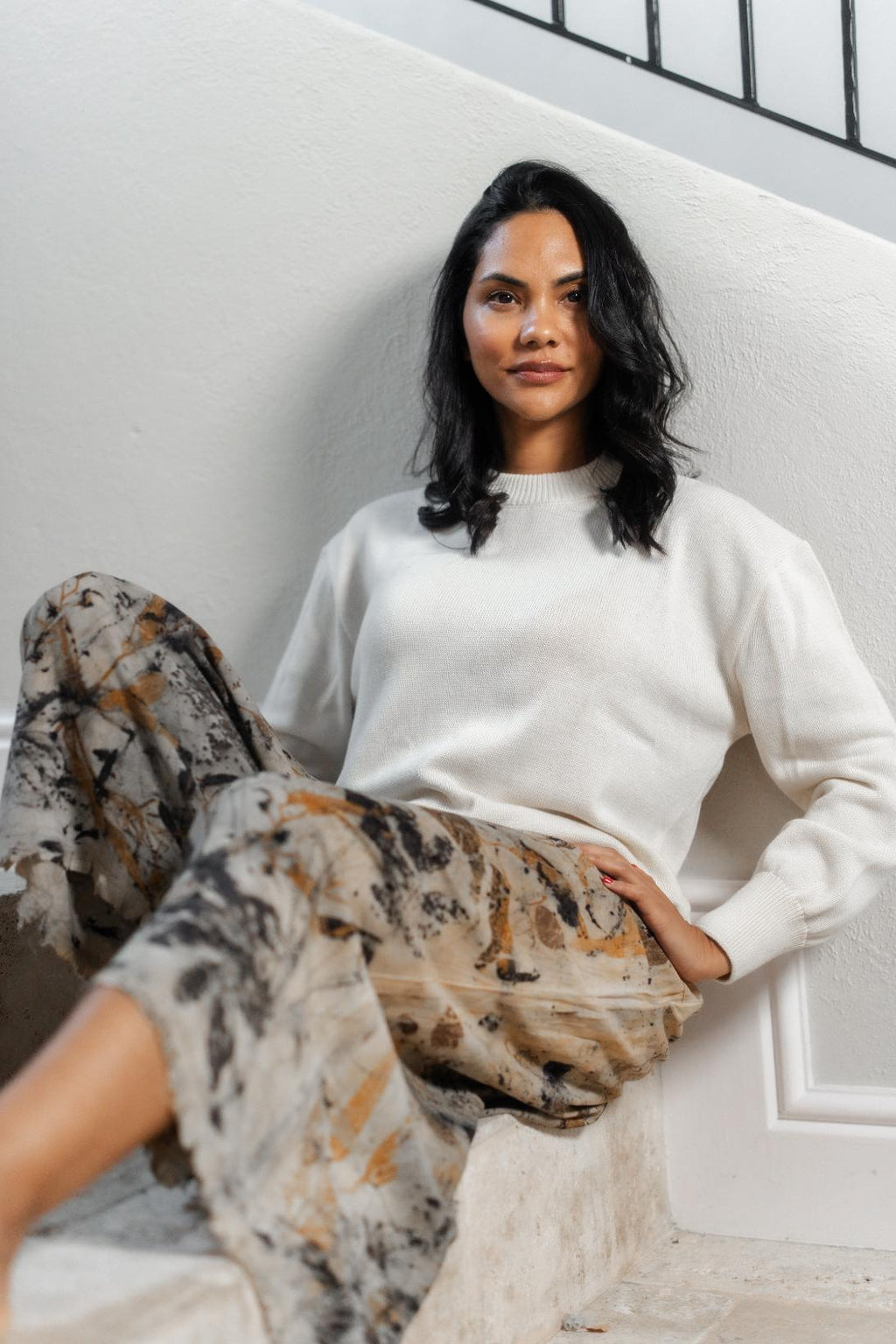 Eden Sweater - Ecru