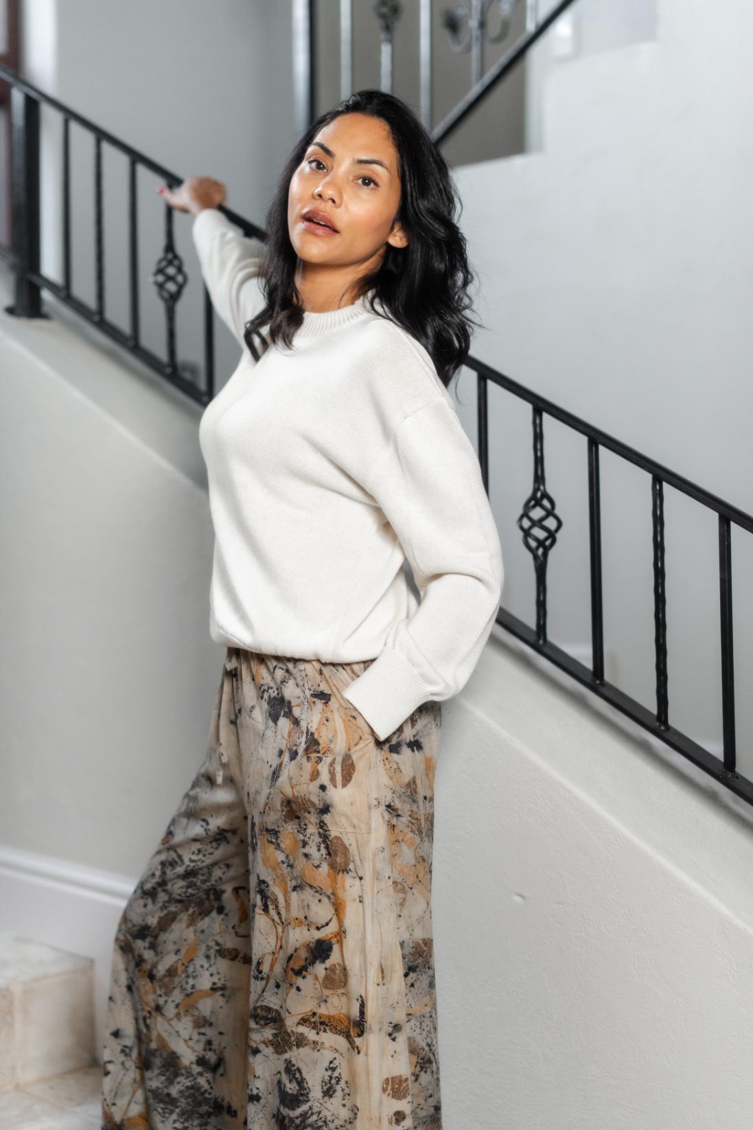 Fellini Pants - Eco Print